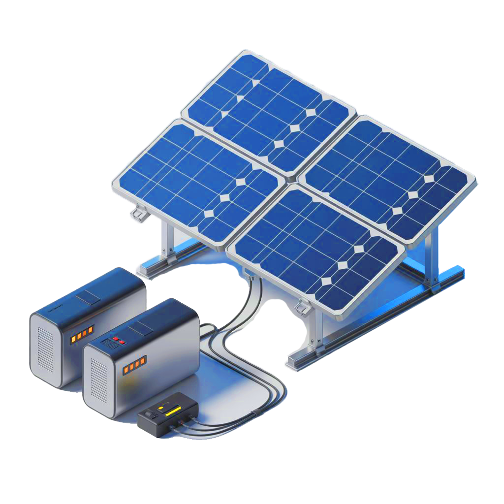 Solar Panels + Batteries